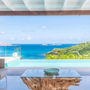 Living Room at WV ISI, St. Jean, St. Barthelemy