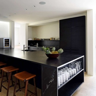Kitchen at WV VES, Lurin, St. Barthelemy
