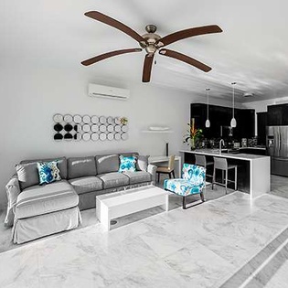 Interior of TC CAP, Sapodilla Bay, Turks & Caicos