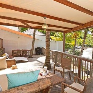 Sitting Room at WV BEA, Marigot Beach, St. Barthelemy