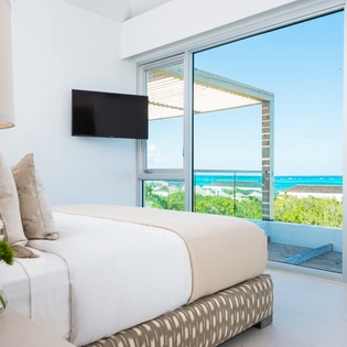 Bedroom at TC BEO4, Babalua Beach, Turks & Caicos