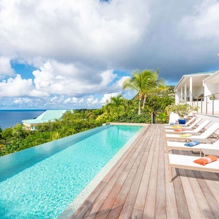 Villa Pool at WV LLA, St. Jean, St. Barthelemy