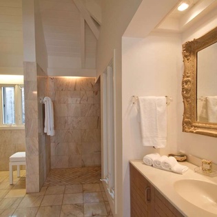 Bathroom at WV BEV, Mont Jean, St. Barthelemy