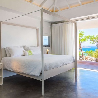 Bedroom at WV ECO, Gouverneur, St. Barthelemy