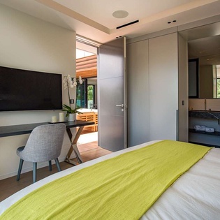 Bedroom at WV SAH, Corossol, St. Barthelemy