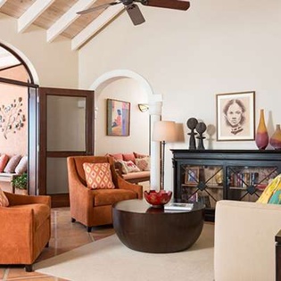 Living Room at IE PMO, Turtle Tail, Turks & Caicos