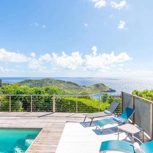 The view from WV BEL, Vitet, St. Barthelemy