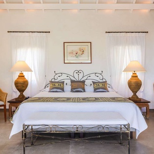 Bedroom at WV PAJ, Lurin, St. Barthelemy