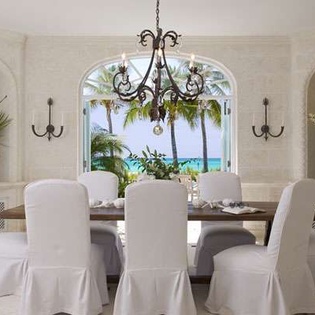 Dining Room at PL COR, Grace Bay/Leeward, Turks & Caicos