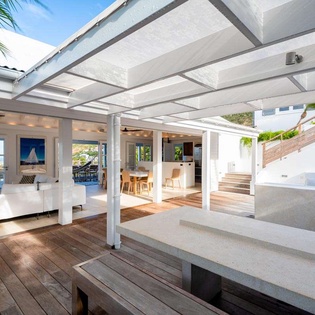 Deck at WV VNA, Vitet, St. Barthelemy