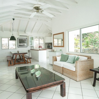 Living Room at WV REL, St. Jean, St. Barthelemy