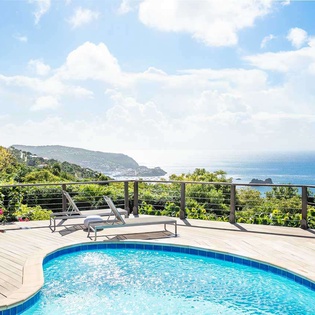 Villa Pool at WV TAN, Colombier, St. Barthelemy