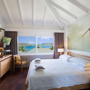 Bedroom at WV BOU, Pointe Milou, St. Barthelemy