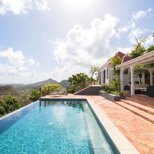 Villa Pool at WV PAS, Lurin, St. Barthelemy