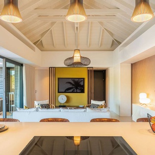 Living Room at WV PTG, Gustavia, St. Barthelemy
