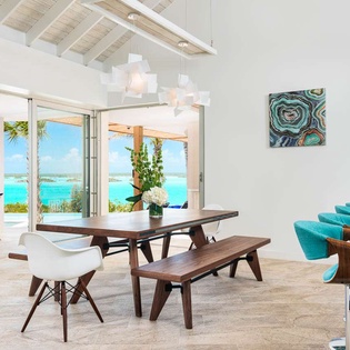 Dining Room at TC ALN, Chalk Sound/Taylors, Turks & Caicos