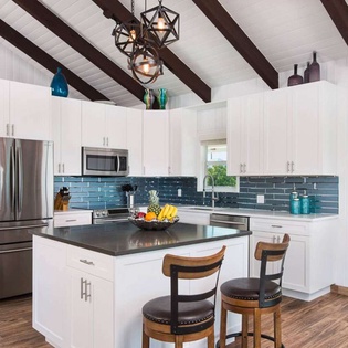 Kitchen at IE BAS, Chalk Sound/Taylors, Turks & Caicos