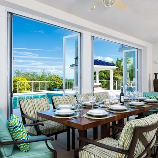 Dining Room at TC WS, Blue Mountain, Turks & Caicos