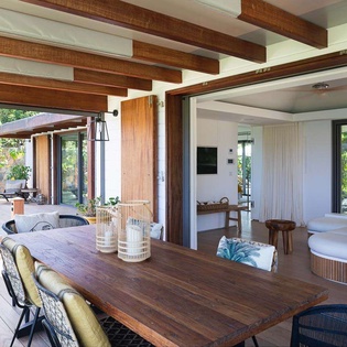 Dining Room at WV CTH, St. Jean, St. Barthelemy