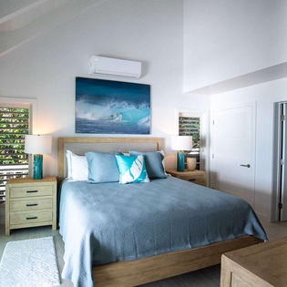 Bedroom at TC MSW, Ocean Pt/Taylors, Turks & Caicos