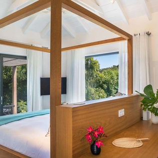 Bedroom at WV CRK, Petit Cul de Sac, St. Barthelemy