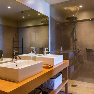 Bathroom at WV ZUL, Vitet, St. Barthelemy