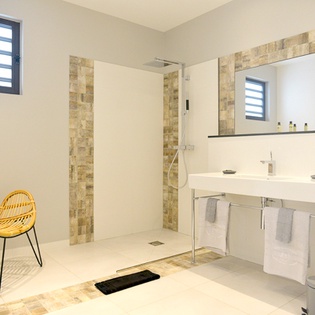 Bathroom at WV APK, Flamands, St. Barthelemy