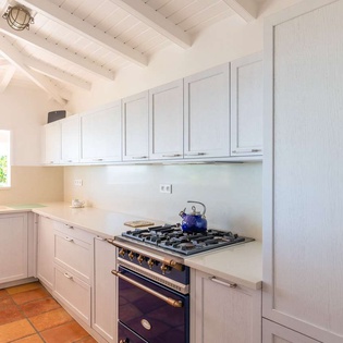 Kitchen at WV MGO, Colombier, St. Barthelemy