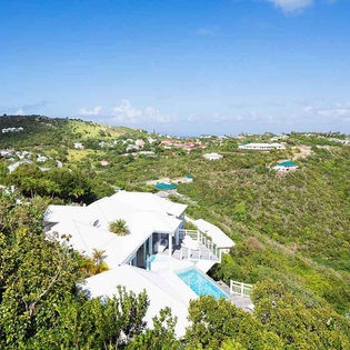 The view from WV MLA, Marigot, St. Barthelemy