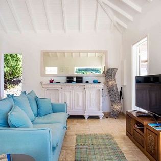 Living Room at WV NOC, Mont Jean, St. Barthelemy