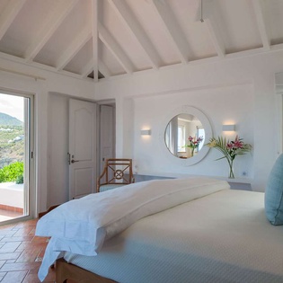 Bedroom at WV MOZ, Pointe Milou, St. Barthelemy