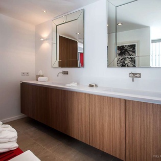Bathroom at WV NGE, St. Jean, St. Barthelemy