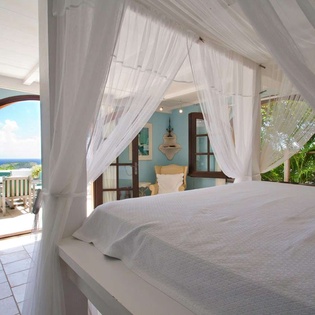 Bedroom at WV KDY, Marigot, St. Barthelemy