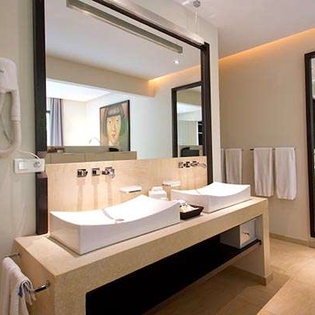 Bathroom at WV CML, Camaruche, St. Barthelemy