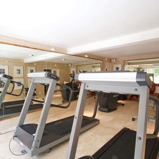 Gym at WV BTR, Pointe Milou, St. Barthelemy