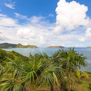 The view from WV EMM, Lorient, St. Barthelemy