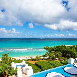 The view from AXA SND, Long Bay, Anguilla