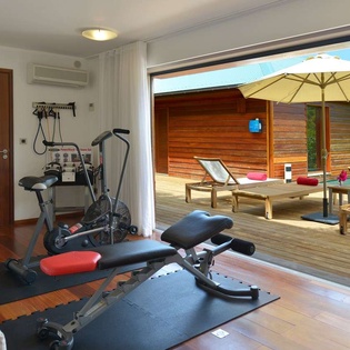 Gym at WV MJP, Flamands, St. Barthelemy