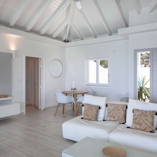 Living Room at WV MLA, Marigot, St. Barthelemy