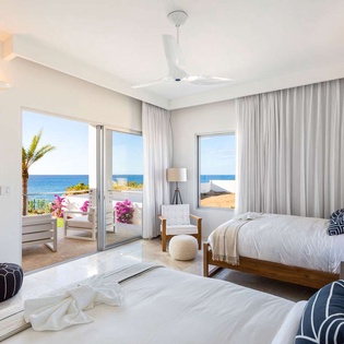 Bedroom at AXA KAN, West End, Anguilla