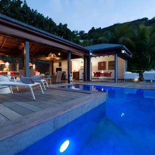 Villa Pool at WV IDS, Pointe Milou, St. Barthelemy