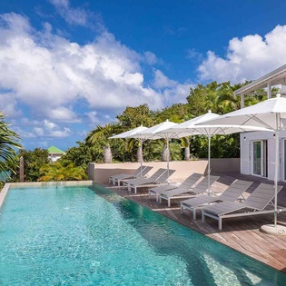 Villa Pool at WV LBC, St. Jean, St. Barthelemy