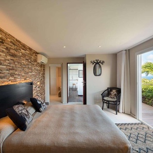 Bedroom at WV ECL, Camaruche, St. Barthelemy