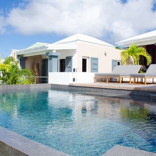 Villa Pool at WV VLC, Lurin, St. Barthelemy