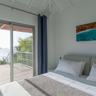Bedroom at WV VPM, Pointe Milou, St. Barthelemy