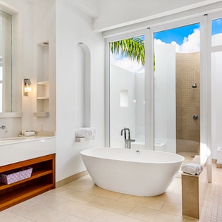Bathroom at RIC SHL, West End, Anguilla