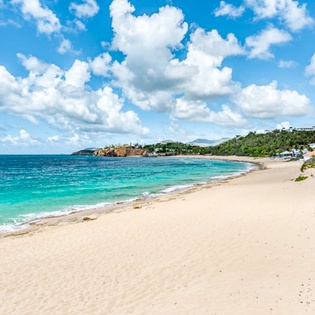 Beach at SXM LVB, Beach Side/Baie Rouge, St. Martin