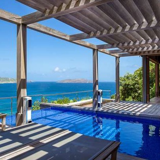Villa Pool at WV AMA, Pointe Milou, St. Barthelemy