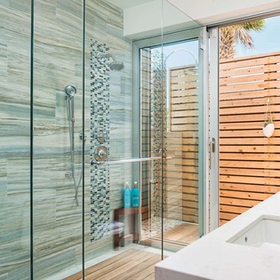 Bathroom at TC ALN, Chalk Sound/Taylors, Turks & Caicos