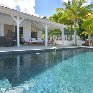 Villa Pool at WV KRL, St. Jean, St. Barthelemy